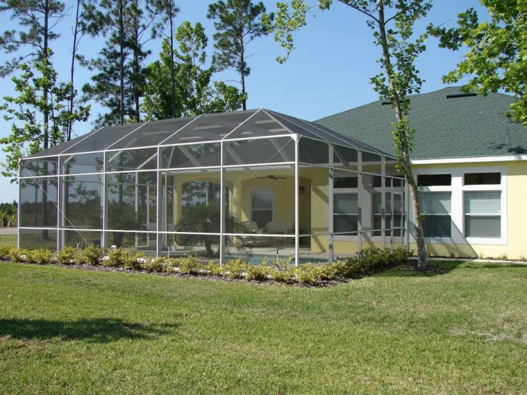 テラス囲いの設置